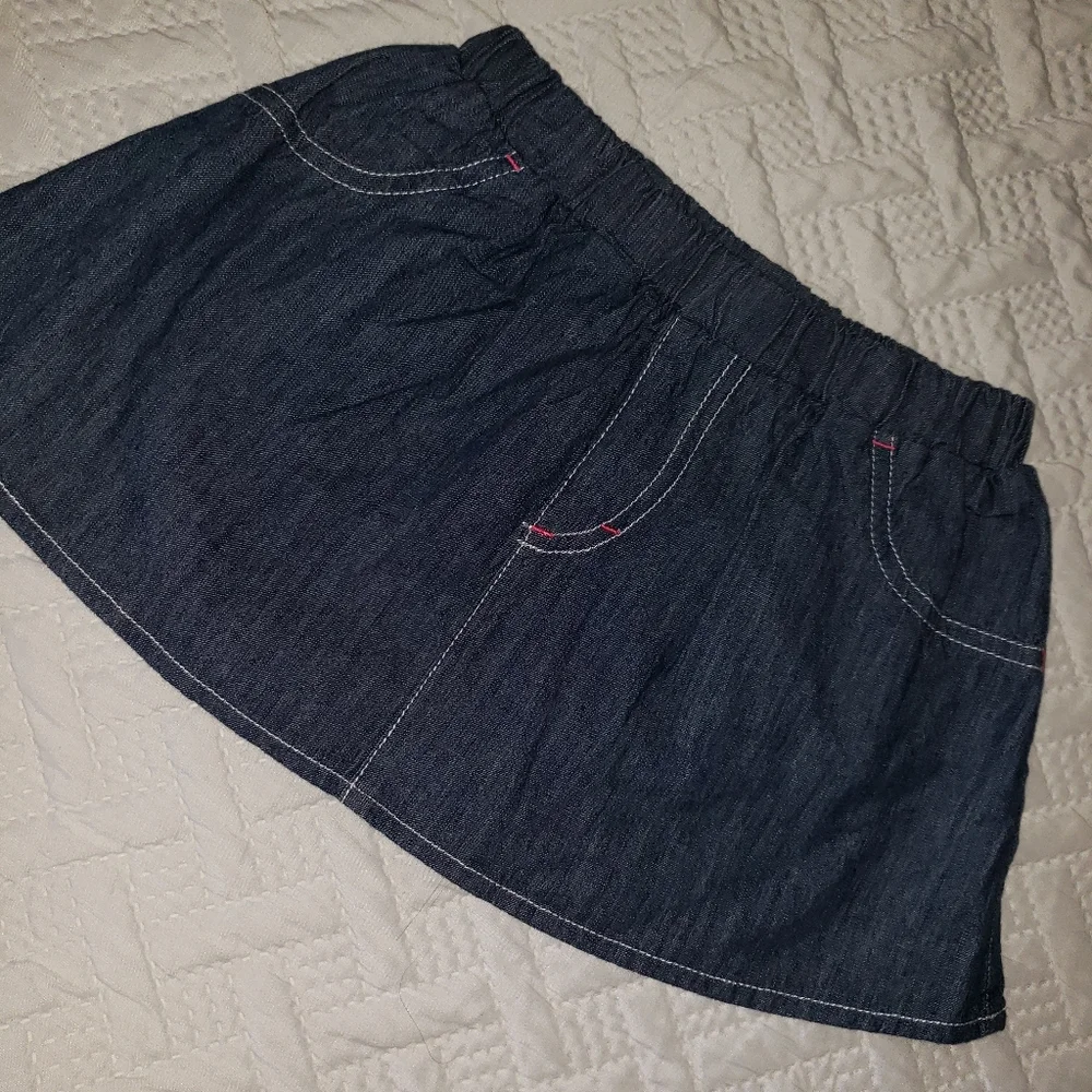 Harley-Davidson Girls Skirt Skort sz 3T - Nwot - Picture 3 of 4